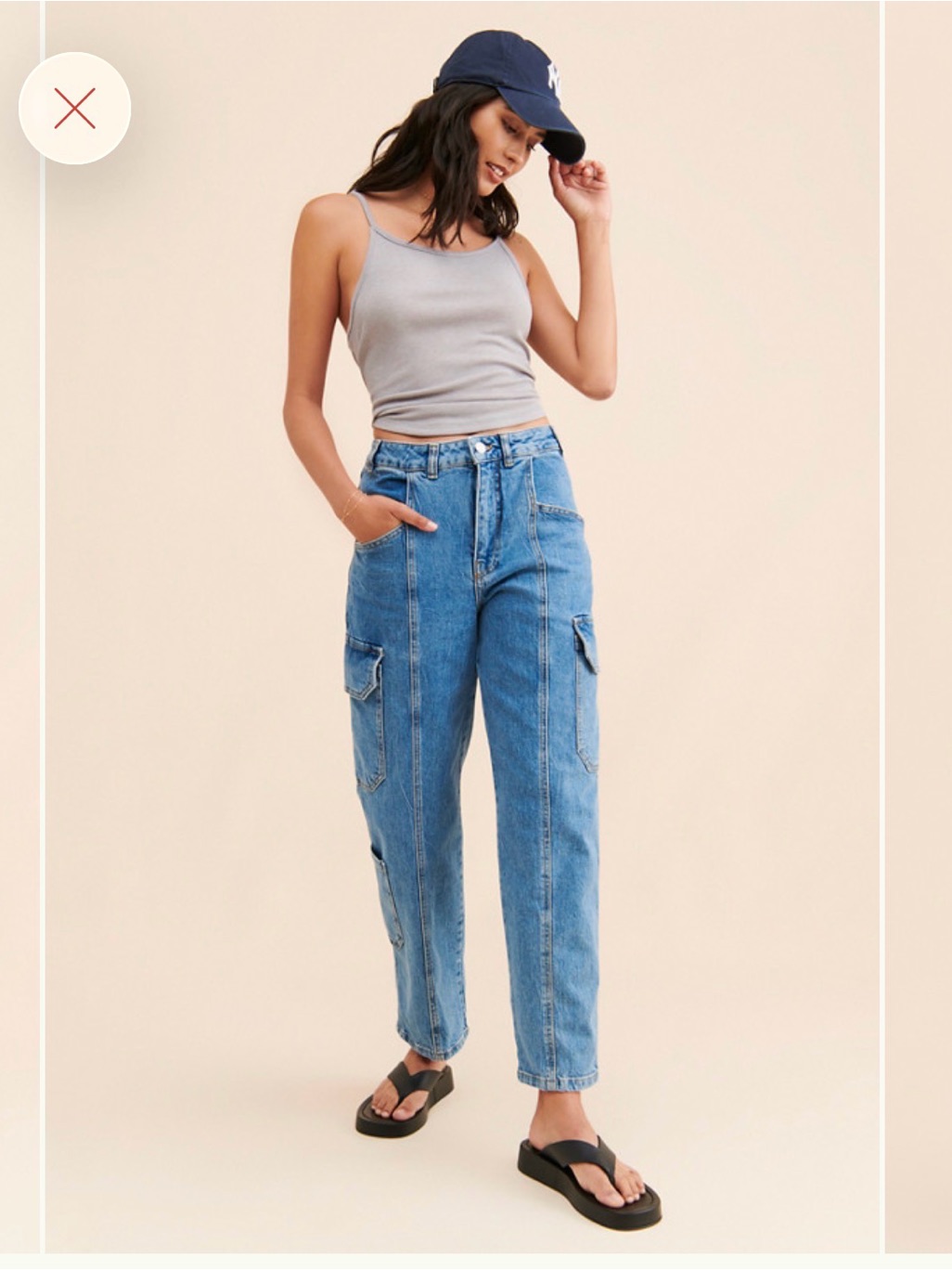 Nachi Cargo Jeans
